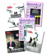 Leidiniai „Balsas.lt savaitė“ ir „Ekonomika.lt“. Nuotrauka iš „Balsas.lt savaitė“ archyvo Leidiniai „Balsas.lt savaitė“ ir „Ekonomika.lt“. Nuotrauka iš „Balsas.lt savaitė“ archyvo
